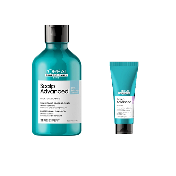 Pachet anti-matreata expert scalp advanced - sampon 300ml, tratament 200ml