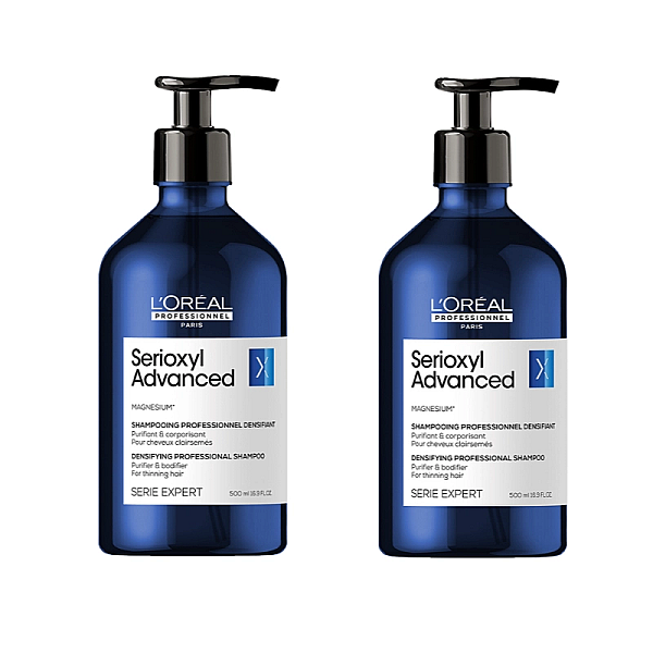 Pachet 2 x sampon pentru densitate serioxyl advanced 500ml