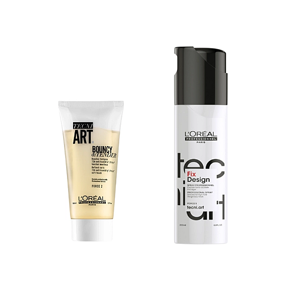 Pachet styling tecni.art - crema 150ml, spray fixativ 200ml
