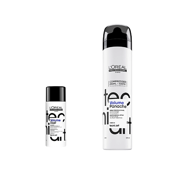 Pachet styling tecni.art - pudra volum 7g, spray volum 250ml 