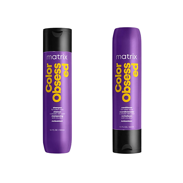 Pachet pentru par vopsit color obsessed - sampon 300ml, balsam 300ml