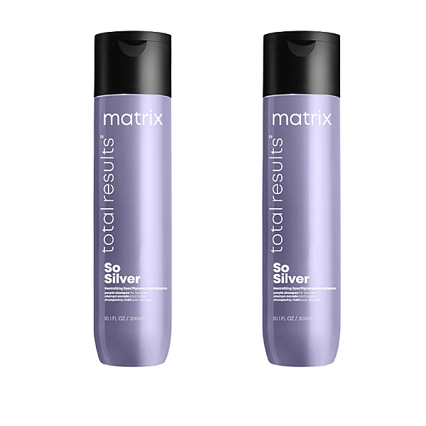 Pachet 2 x sampon pentru par blond so silver 300ml