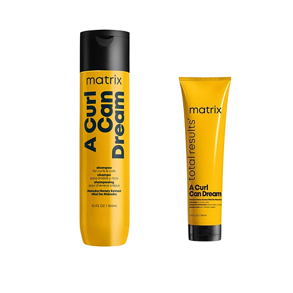 Pachet par cret a curl can dream - sampon 300ml, masca 250ml