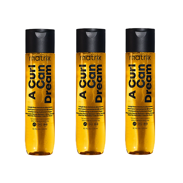 Pachet 3 x sampon pentru parul ondulat a curl can dream 300ml