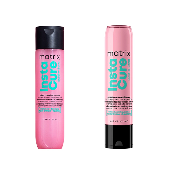 Pachet par deteriorat instacure buil-a-bond - sampon 300ml, balsam 300ml