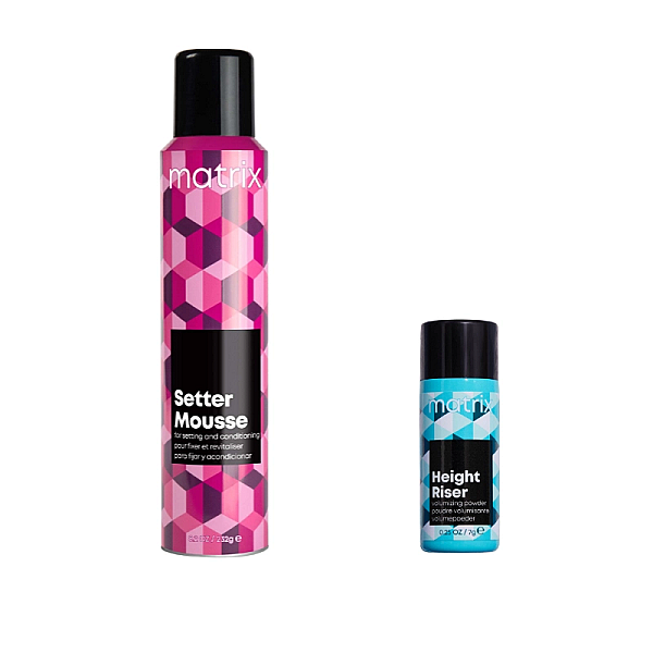 Pachet styling matrix - pudra 7g, spuma 232g
