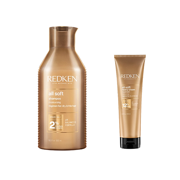 Pachet par uscat all soft - sampon 300ml, masca 250ml