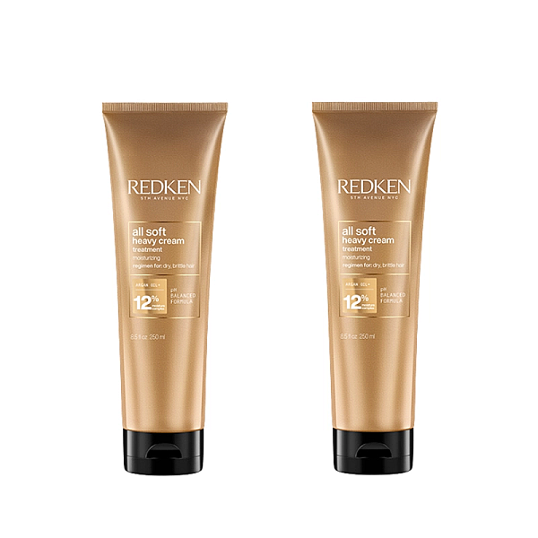 Pachet 2 x masca pentru parul uscat all soft 250ml