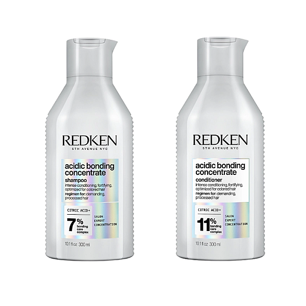 Pachet par deteriorat acidic bonding concentrate - sampon ph 300ml, balsam ph 300ml