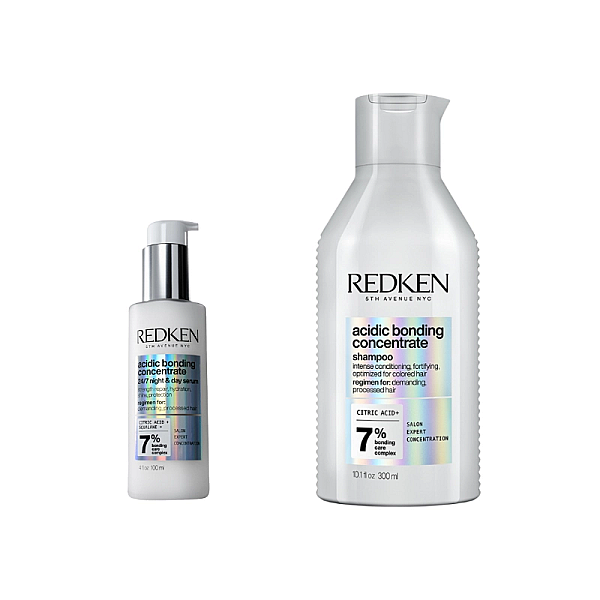 Pachet par deteriorat acidic bonding concentrate - sampon ph 300ml, ser tratament 100ml