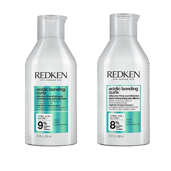 Pachet par cret acidic bonding curls - sampon 300ml, balsam 300ml