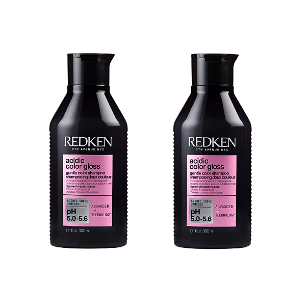 Pachet 2 x sampon par vopsit acidic color glass 300ml