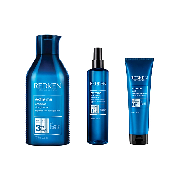 Pachet par deteriorat extreme - sampon 300ml, leave-in 250ml, masca 250ml