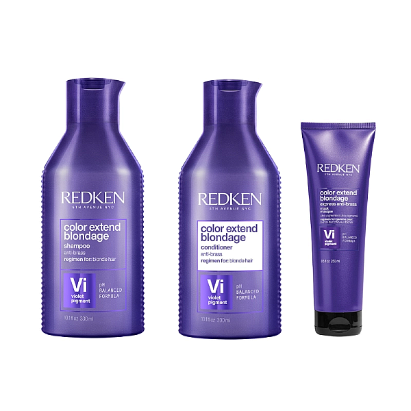 Pachet par blond color extend blondage - sampon 300ml, balsam 300ml, masca 250ml