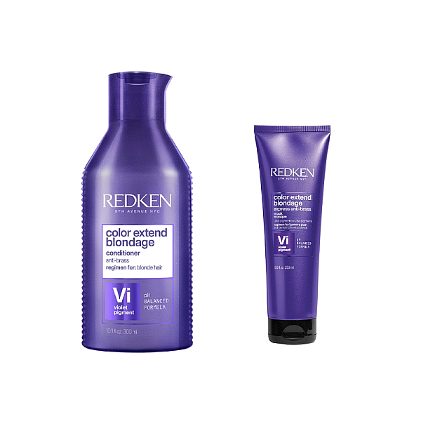 Pachet par blond color extend blondage - balsam 300ml, masca 250ml