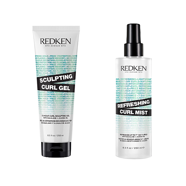 Pachet styling - gel par cret 250ml, spray leave-in bucle 250ml