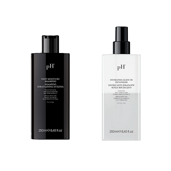 Pachet par uscat deep moisture - sampon 250ml, leave-in 250ml