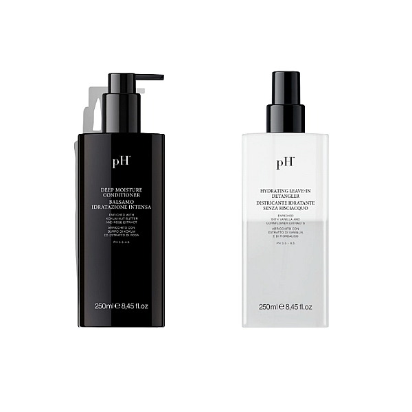 Pachet par uscat deep moisture - balsam 250ml, leave-in 250ml
