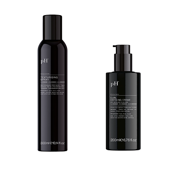 Pachet styling - crema definire bucle 200ml , spray texturizant pentru volum 300ml