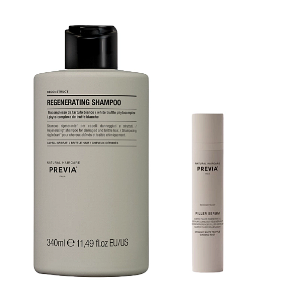 Pachet par deteriorat reconstruct filler - sampon 340ml, serum 50ml