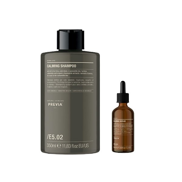 Pachet scalp sensibil extra life calming - sampon 350ml, serum 50ml