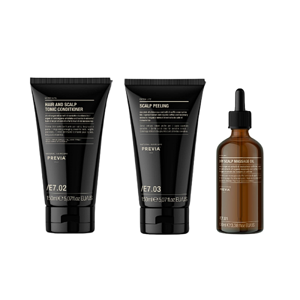 Pachet styling extra life - ulei scalp 100ml, fluid tonic 150ml, exfoliant scalp 150ml