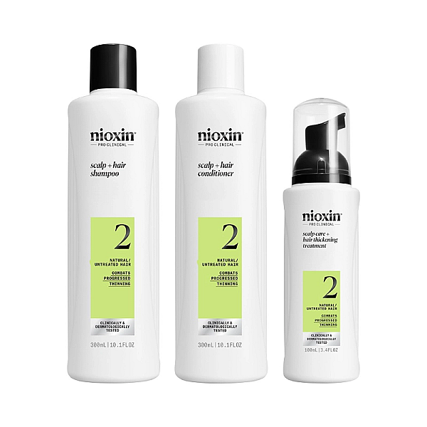 Set anti-cadere sys2 - sampon 300ml, balsam 300ml, tratament 100ml