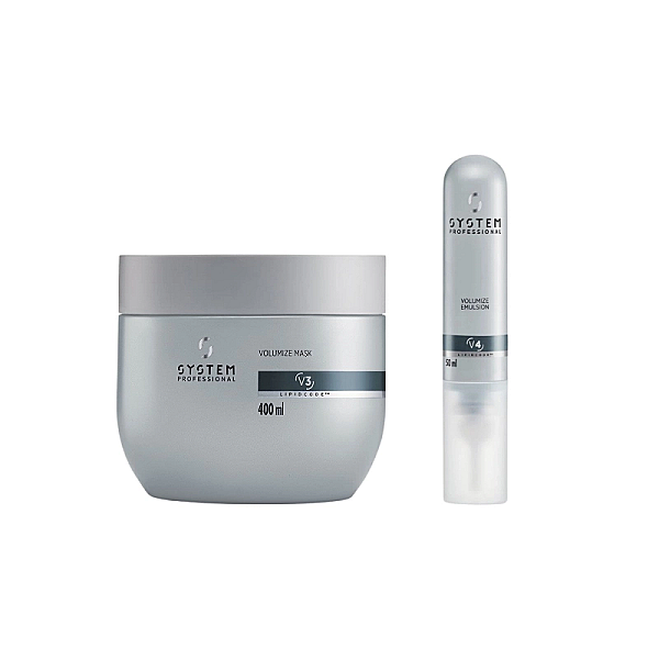 Pachet par pentru volum volumize - masca 400ml, tratament 50ml