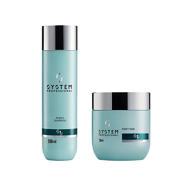 Pachet anti-matreata purify - sampon 250ml, masca 200ml