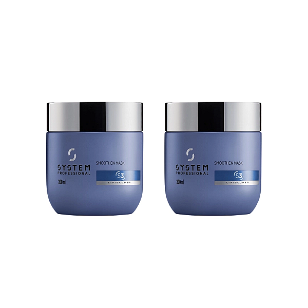 Pachet 2 x masca 200ml pentru netezirea parului smoothen 