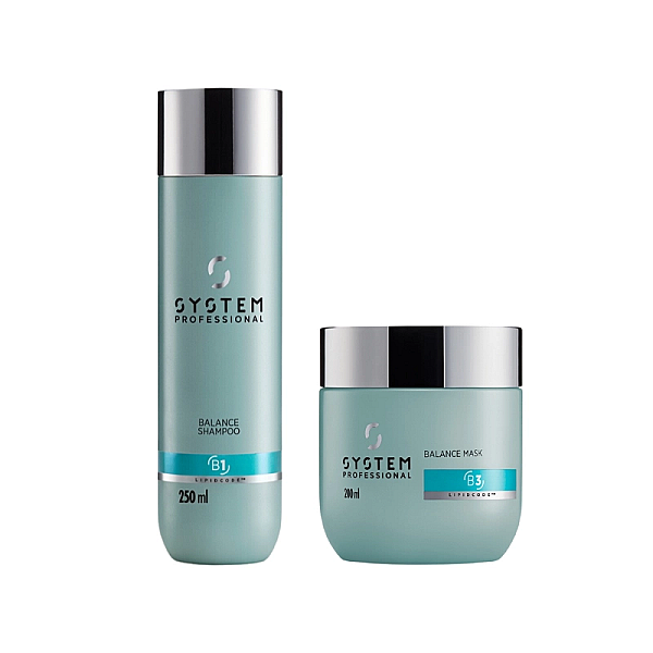 Pachet pentru scalp sensibil si uscat balance - sampon 250ml, masca 200ml