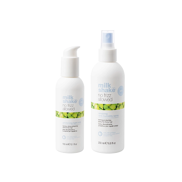Pachet pentru netezirea parului no frizz allowed - spray 200ml, crema 150ml