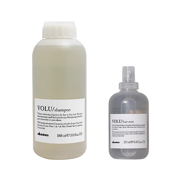 Set pentru volum volu - sampon 1000ml, spray volumizant 250ml