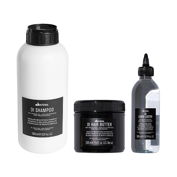 Set pentru hidratarea si netezirea parului oi - sampon 1000ml, unt de par 250ml, tratament 300ml