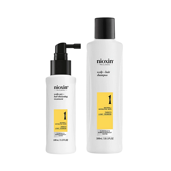 Set anti-cadere sys1 - sampon 300ml, tratament 100ml