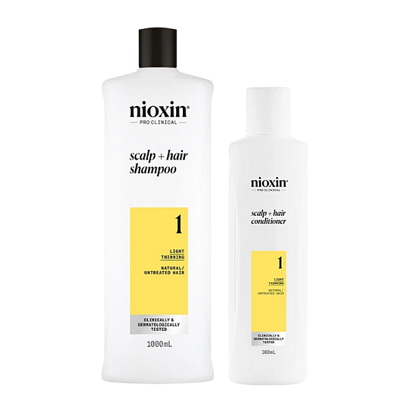 Set anti-cadere sys1 - sampon 1000ml, balsam 300ml