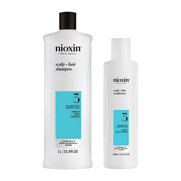 Set anti-cadere sys3 - sampon 1000ml, balsam 300ml