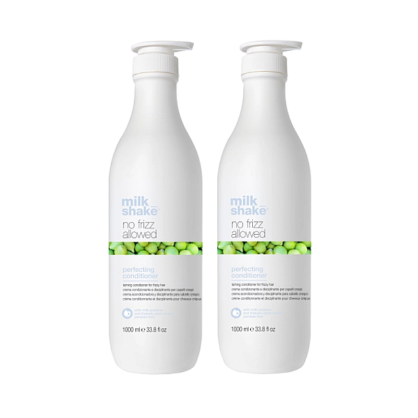 Pachet 2 x balsam 1000ml pentru netezirea parului no frizz allowed