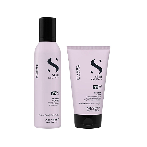 Pachet styling style&care - crema bucle 150ml, spuma fixare puternica 250ml