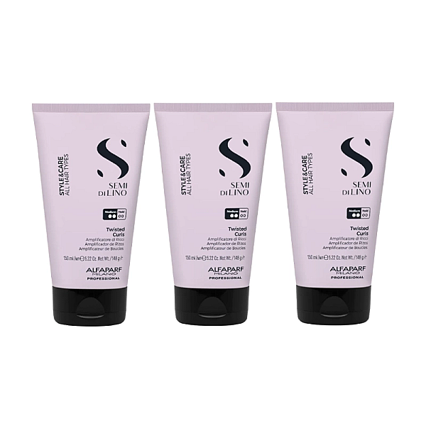 Pachet 3 x crema bucle 150ml semi di lino style style&care