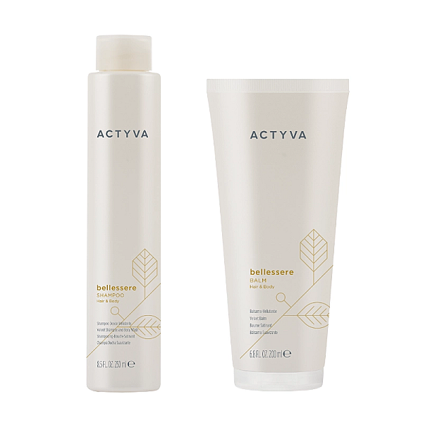 Pachet pentru toate tipurile de par new actyva bellessere - sampon 250ml, balsam 200ml