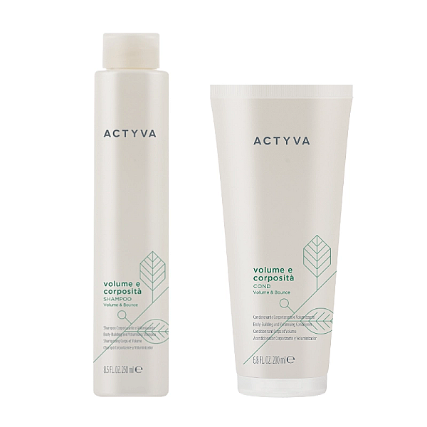 Pachet pentru volum new actyva volume e corposita - sampon 250ml, balsam 200ml