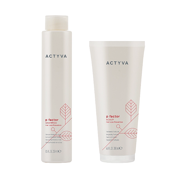Pachet impotriva caderii parului new actyva p factor - sampon 250ml, masca 200ml