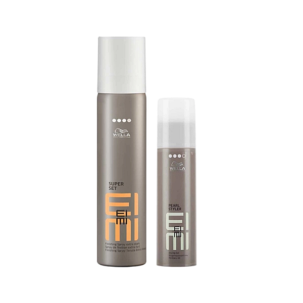 Pachet styling eimi - fixativ super set 300ml, gel pearl styler 100ml