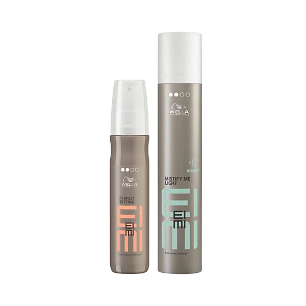 Pachet styling eimi - fixativ mistify light 300ml, lotiune perfect setting 150ml