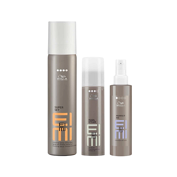 Pachet styling eimi - fixativ super set 300ml, gel pearl styler 100ml, lotiune stralucire 100ml
