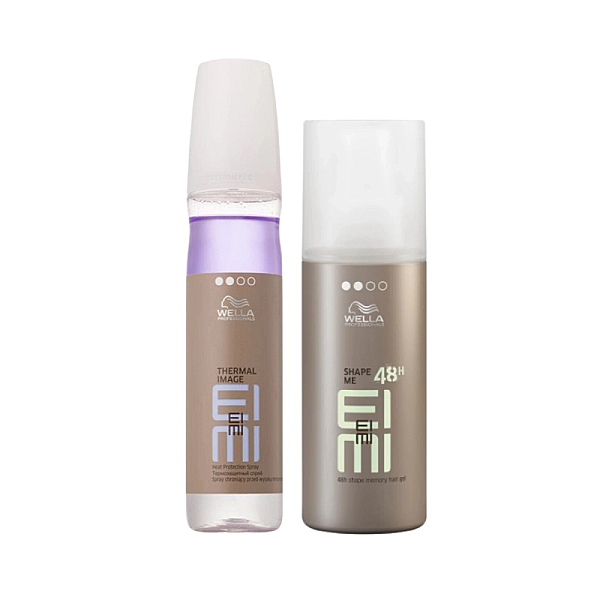 Pachet styling eimi - gel shape me 150ml, spray protectie termica thermal image 150ml