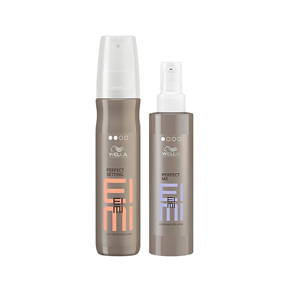 Pachet styling eimi - lotiune perfect setting 150ml, lotiune stralucire perfect me 100ml