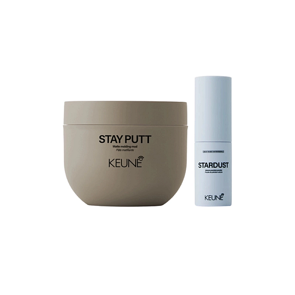 Pachet styling - pudra pentru volum stardust 8g, ceara modelatoare mata stay putt 100ml