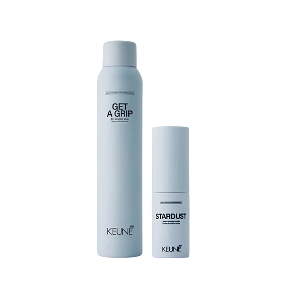 Pachet styling - spray uscat pentru texturare get a grip 200ml, pudra pentru volum stardust 8g